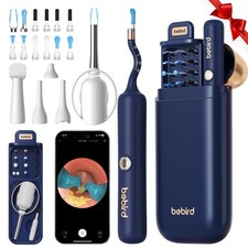 Bebird Earsight Plus R37R Ear Wax Removal Tool Camera, FSA HSA Eligible Blue