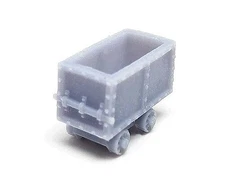 All-Scale-Miniatures Mining Cart (unpainted) (5) - N Scale Model Railroad