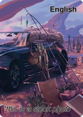 Fishing Gear Scene Art Card [Normal NM - Art Series: FINAL FANTASY 20]