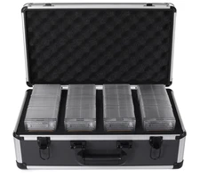 FunGuys Graded Card Storage Box, Trading Card Case for PSA Graded Pokemon Cards,