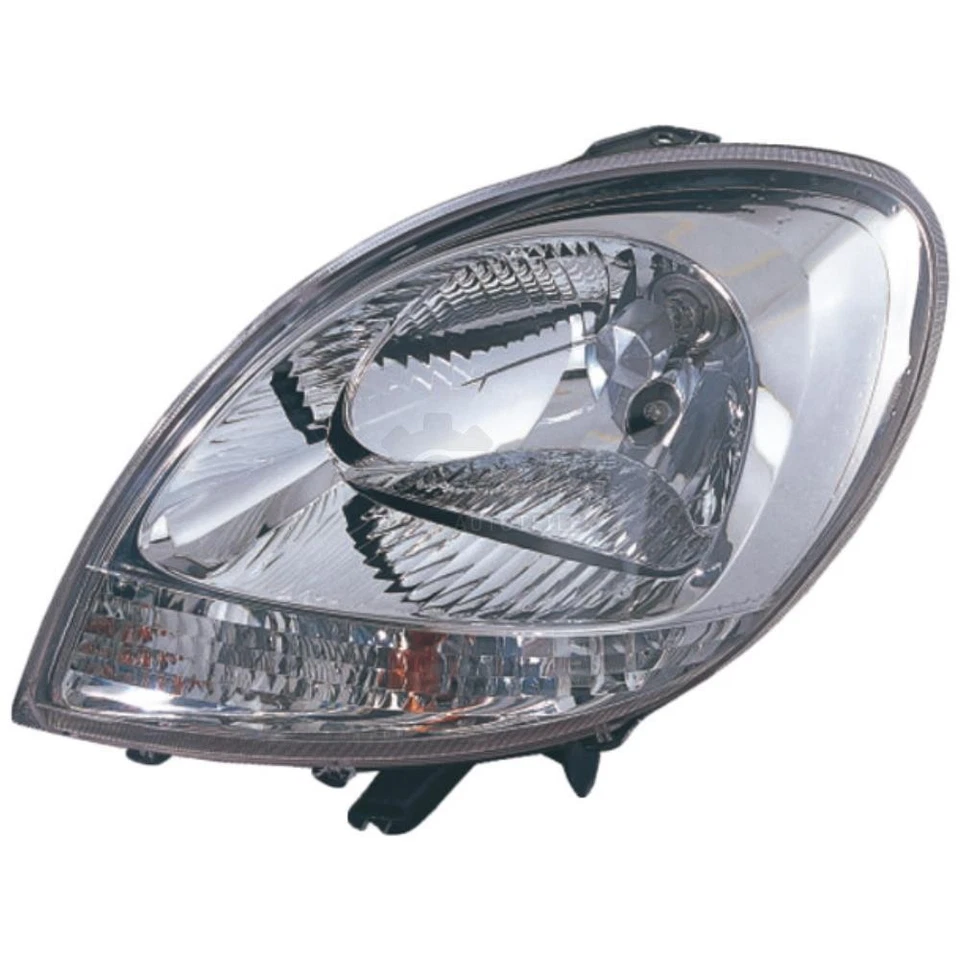 Scheinwerfer Set Halogen H4 glasklar für Renault Kangoo Express inkl. Lampen - Bild 4 von 4