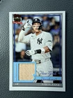 2026 Topps Series 1 Aaron Judge Game Used Baseball Bat SP Relic Card #91R-AJ