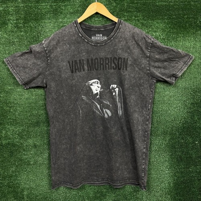 #ad #ad Van Morrison Graphic Vintage Style Acid wash T shirt size XL $25.00