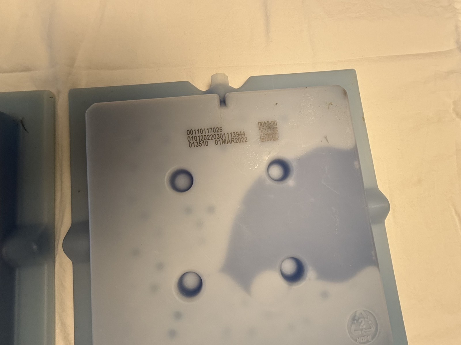 Sonoco Thermosafe Reusable Ice Pack Brick pad cooler Freezer set of 2