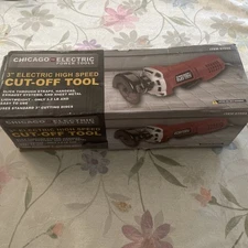 Chicago Electric 3'' Electric High Speed Speed Cut-off Tool Model 61944. New.