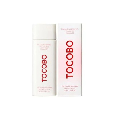 TOCOBO Vita Tone Up Sun Cream SPF50+ PA++++ 2.82oz / 50ml | Natural Ingredients