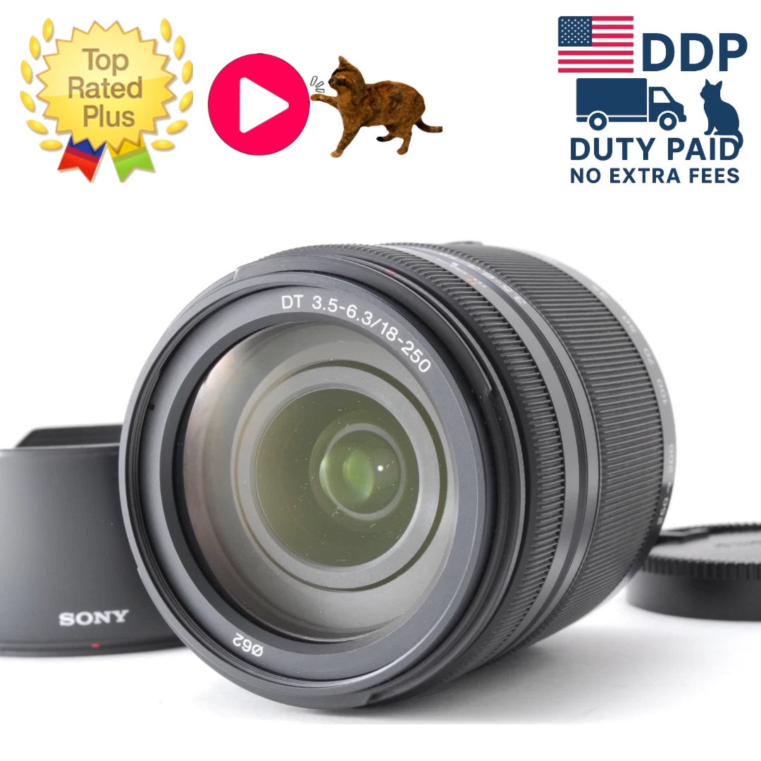 Sony 18-250mm f/3.5-6.3 Camera Lenses for sale | eBay