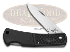 Case xx Lightweight Black Zytel Small Lockback Stainless Pocket Knife 156 Knives