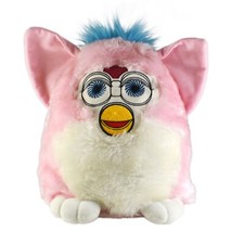 Furby Plush Backpack 12inch Adjustable Straps Pink from W/Tag Rare