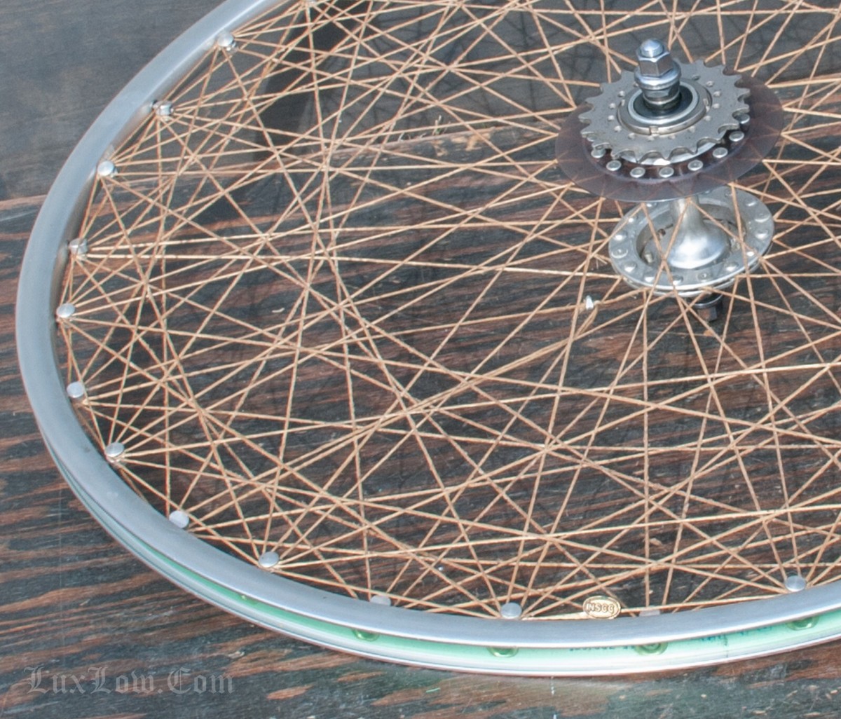 Vintage Suntour Sugino TensionStringDisc 700c Track Bike WHEEL