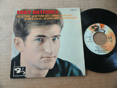 EDDY MITCHELL 45T PLATTE '' JA ICH LIEBE DICH ''