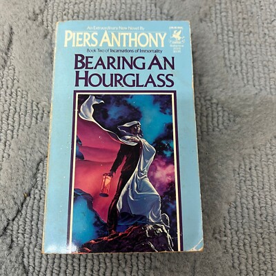 Bearing An Hourglass Fantasy Paperback Book by Piers Anthony Ballantine 1985
