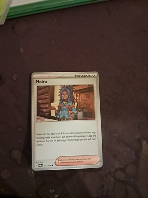 Pokemon Karte Moira Deutsch 161/167 Original