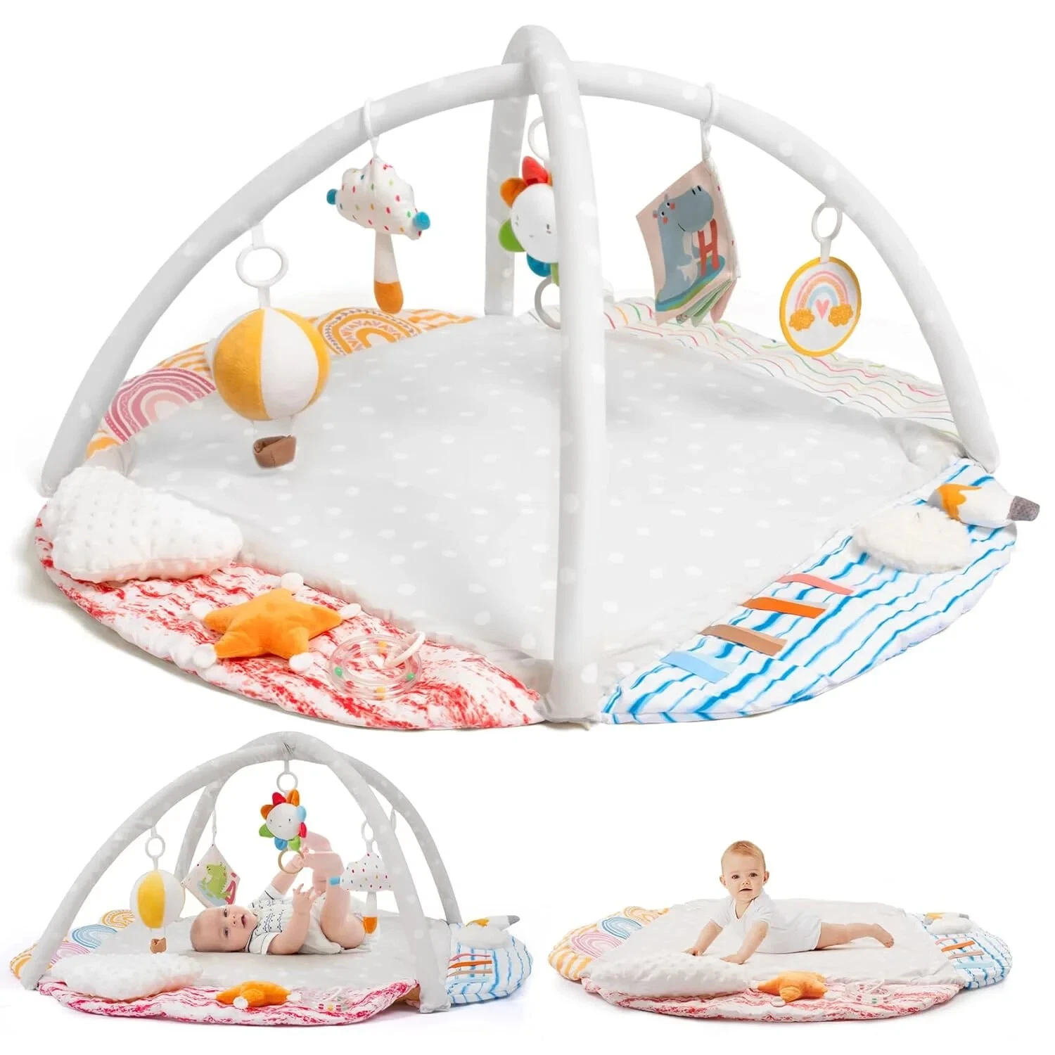 Baby to Toddler Gym Play Mat, Motor Skills Development, Activity Learning Cards
Opens in a new windo
