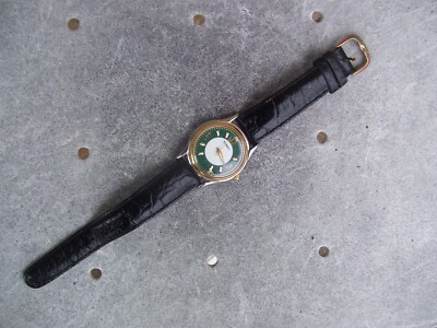VINTAGE Men's Fossil Watch TM-6255 WATER RESISTANT NICKEL FREE CASE LEATHER BAND