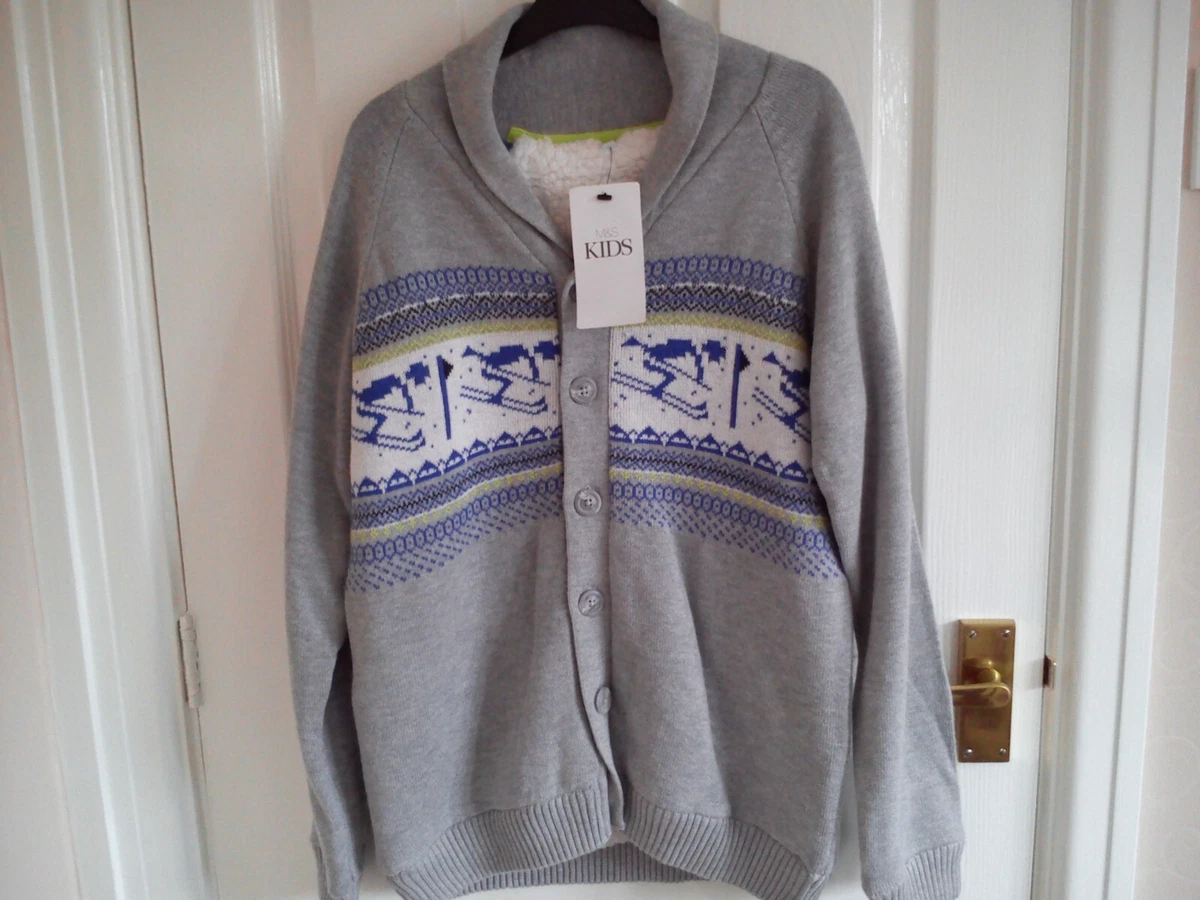 M&s boys cardigan sale
