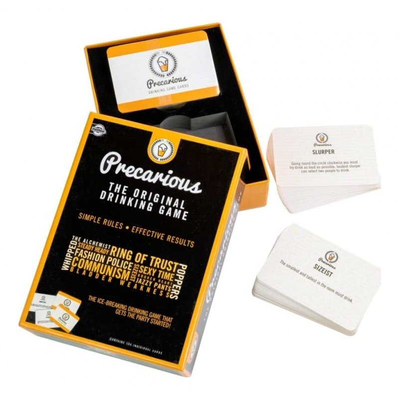 Precarious The original Drinking Card Game 18+
