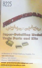 Precision Scale O #8225 Pads, Side Bearing, 1.8mm Thick (Brass Castings 4)