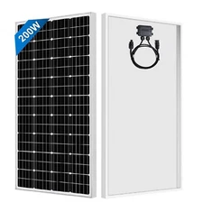 600W 400W 800W Watt Monocrystalline Solar Panel PV 12V Home RV Camping Off Grid