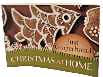 Just GingerBread Christmas at Home Book/ Christmas Holiday!!