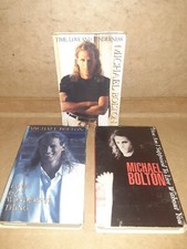 Michael Bolton Lot Of 3 Cassette Singles 1989,1991 Columbia 