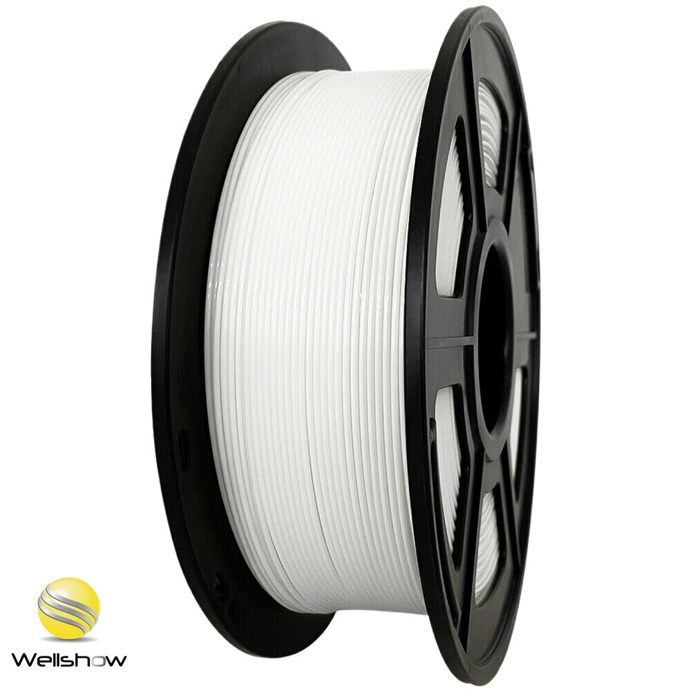 1KG PETG Filament 1.75mm White PETG 3D Printing Easy Print 3D Printer Filament