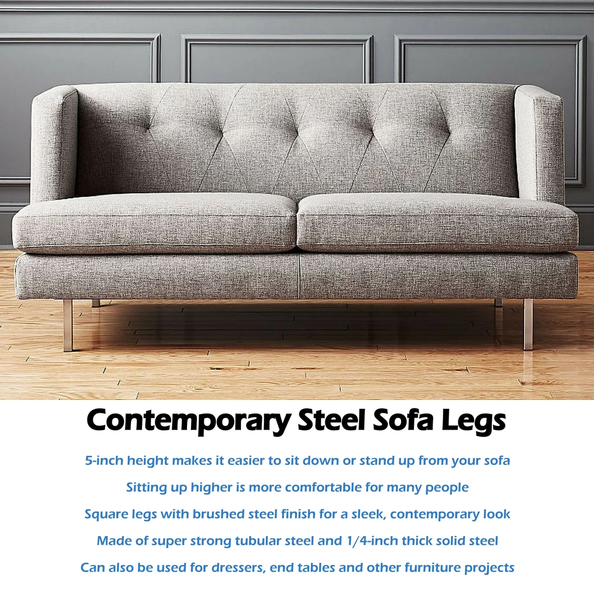 Tall sofa legs online