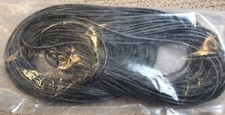 Approx 25 Mtrs New Black Silicon Rubber Insulating Strip Tri-ang Minic Motorways