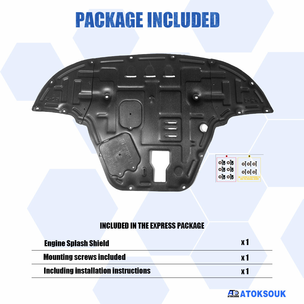 Garage-Pro Front Engine Splash Shield For Kia K5 2021-2024 - CAPA Certified Replacement