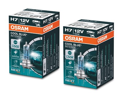 2x OSRAM H7 Cool Blue Intense 64210CBN Next Generation Xenon Optik 55W