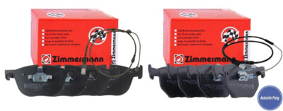 ZIMMERMANN BREMSBELÄGE SET WK VORNE & HINTEN BMW X5 X6 E70 F15 F85 E72 F16 F86