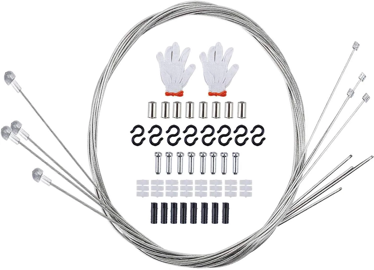 Road bike brake and gear hot sale cable set