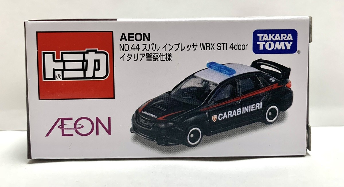 Takara Tomy / Tomica Subaru Impreza WRX STI 4 door Italian