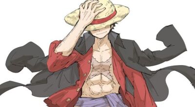ONE PIECE film red monkey d luffy abs coat over Custom Gaming Mat Desk 1966