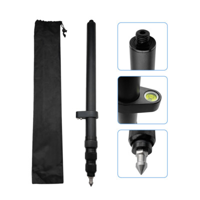 Length 52-150cm Aluminum alloy Portable Telescopic Pole Measuring Mapping Rod