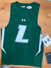NEW Loyola University Greyhounds Maryland Under Armour Mens Track Singlet Sz. L