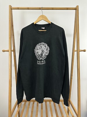 VTG DUMA Exhibit Nasher Duke University Museum Of Art LS T-Shirt XXL