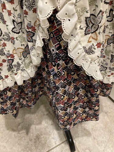 VTG Sun Babies Liberty House Prairie Dress Cottage Core Hawaiian Muumuu SZ 3 - Picture 4 of 12