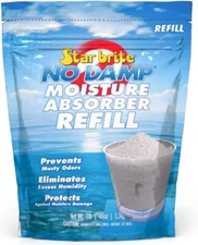 Star Brite 085450, No Damp Moisture Absorber Resealable Refill Bag 48 Oz