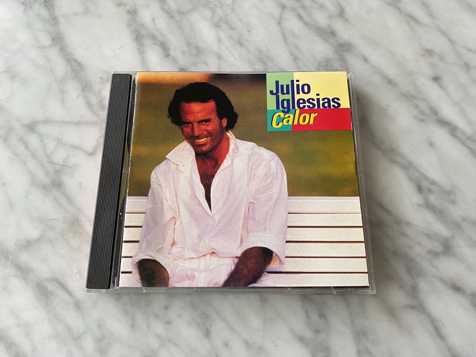 Julio Iglesias Calor CD 1ST USA PRESS SONY Discos CDT-80763 Esos Amores RARO OOP Foto 4 de 4