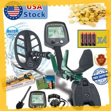 Adjustable Metal Detector w/LCD Display Waterproof 11" Search Coil Outdoor USA