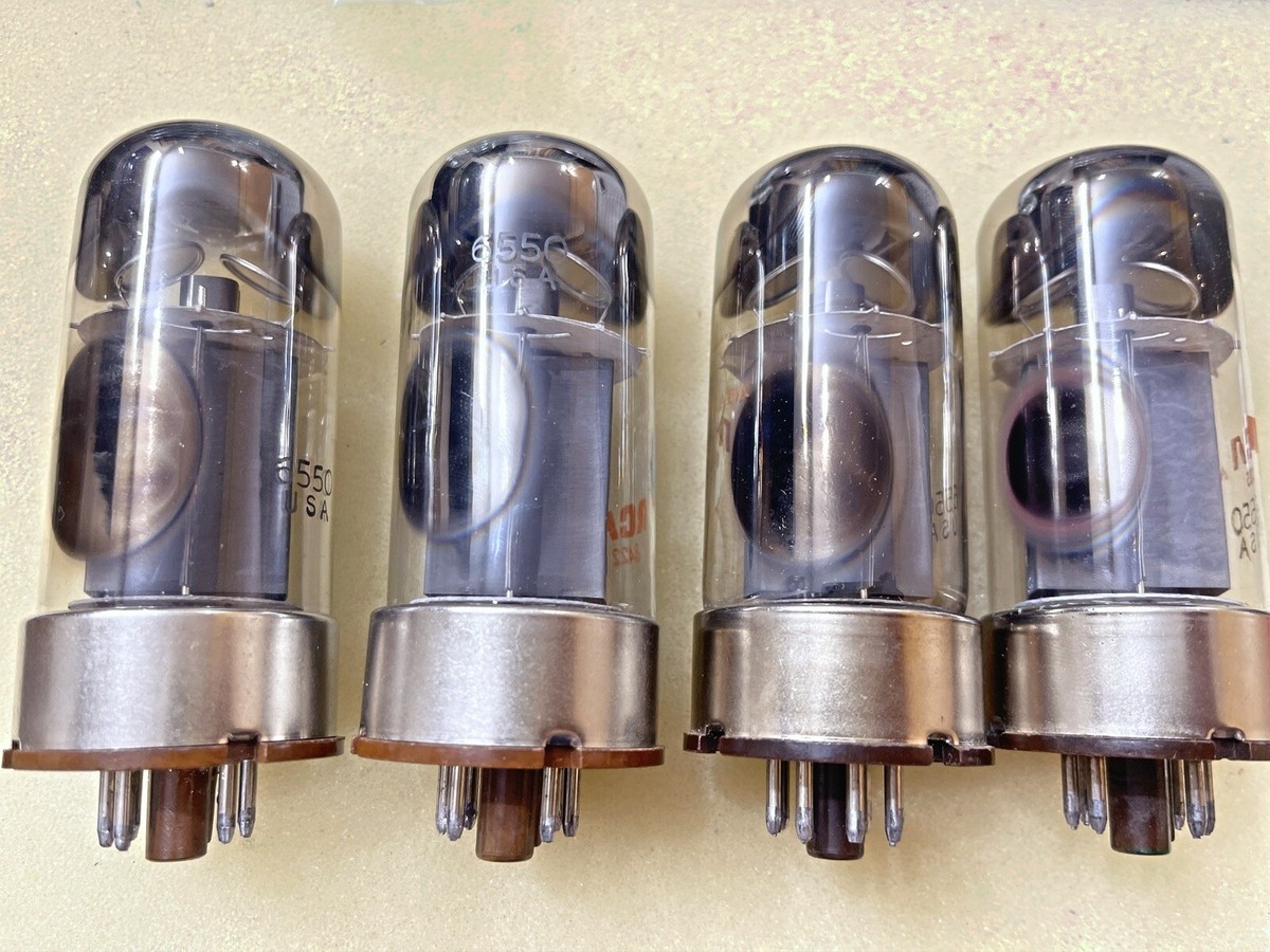 ☆VINTAGE TUNG-SOL RCA KT88 6550 NOS NIB ELECTRON TUBE 2本ペア