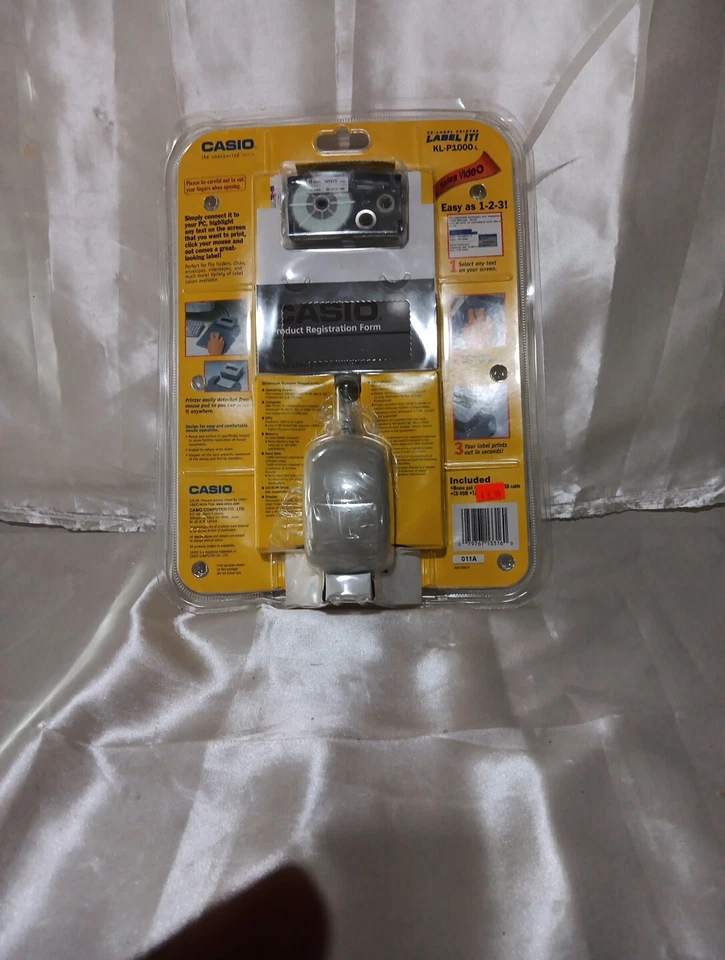 Casio KL-P1000 -l label Printer Comes With Mouse Sealed - Image 4 of 4