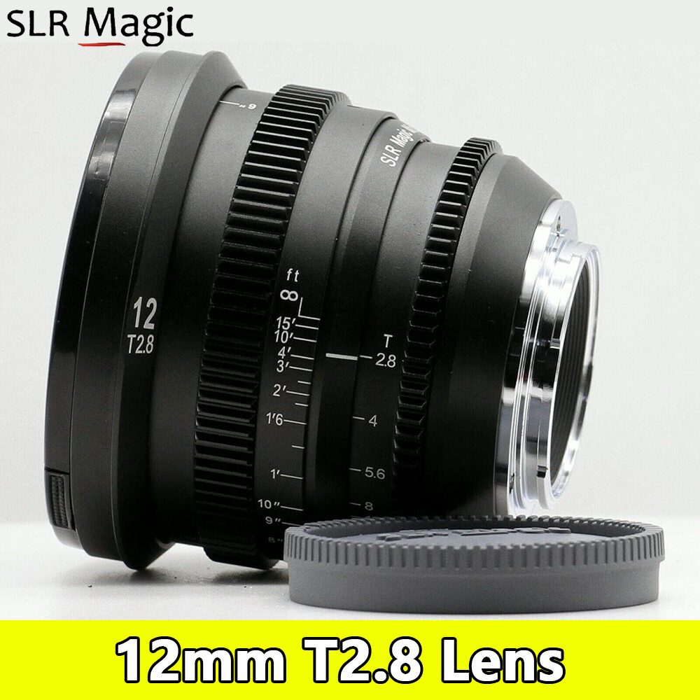 SLR Magic 12mm T2.8 MF Manual Focus Wide Angle Lens for Fujifilm X