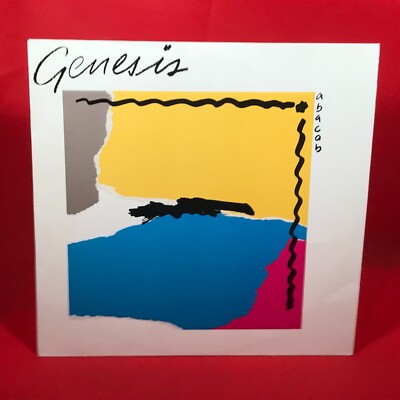 GENESIS Abacab 1981 UK vinyl LP + INNER Who Dunnit? original Phil Collins D