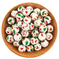 15mm Printed Silicone Round Beads - Pack of 5 - You Pick