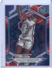 2023-24 Bowman Best University #86 Aaliyah Edwards, Uconn