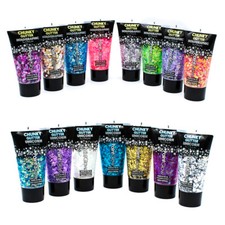 Face & Body UV Holographic Unicorn Chunky Glitter Fix Gel Large 50ml