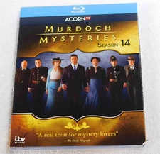 Murdoch Mysteries Season 14 Blu-Ray NEW SEALED Yannick Bisson Fourteen 14th