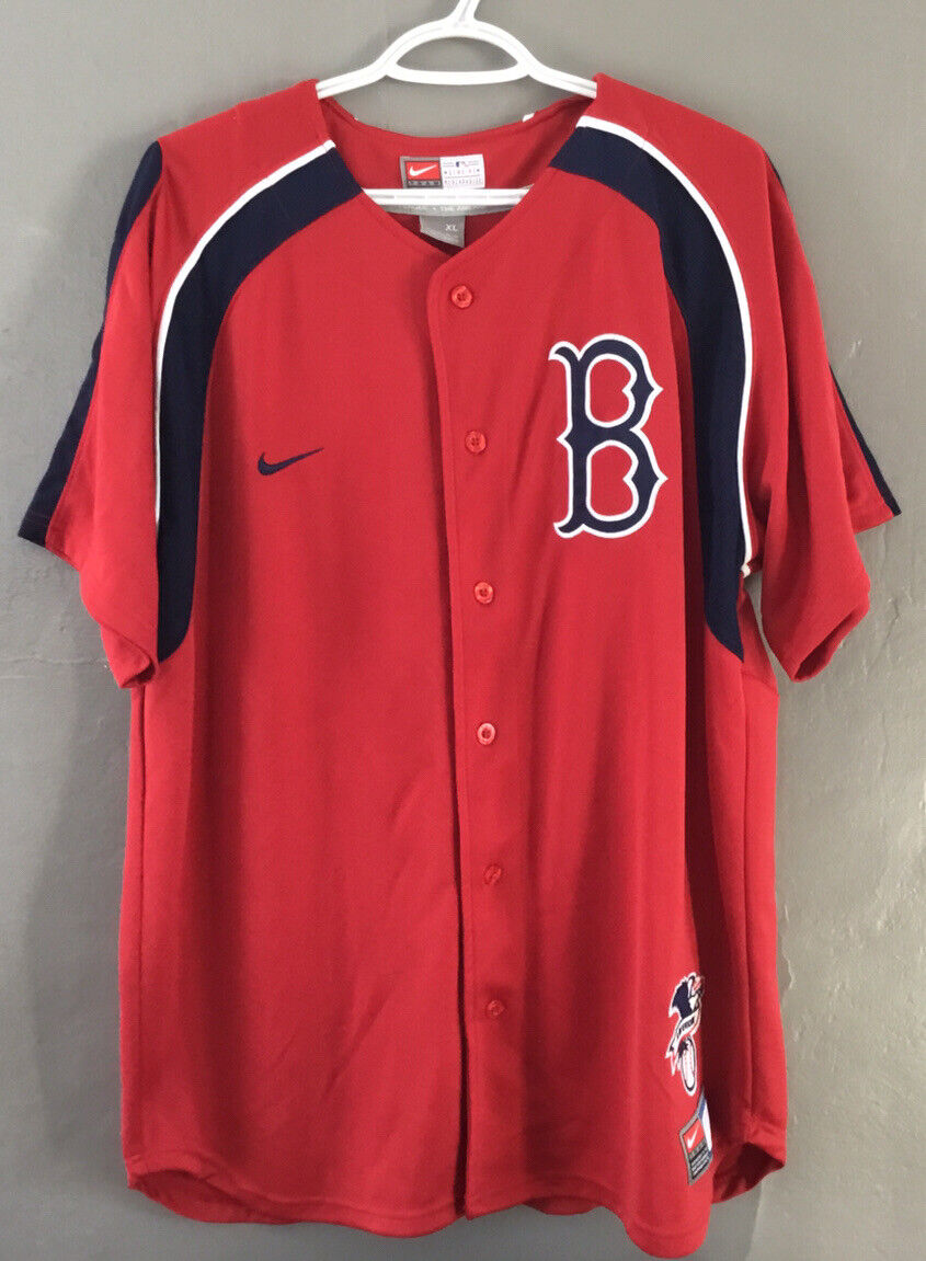Nike Team MLB Boston Red Sox Matsuzaka #18 Red Jersey Size Nike Team MLB Boston Red Sox Matsuzaka #18 Red Jersey Size